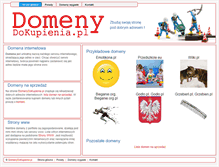 Tablet Screenshot of domenydokupienia.pl